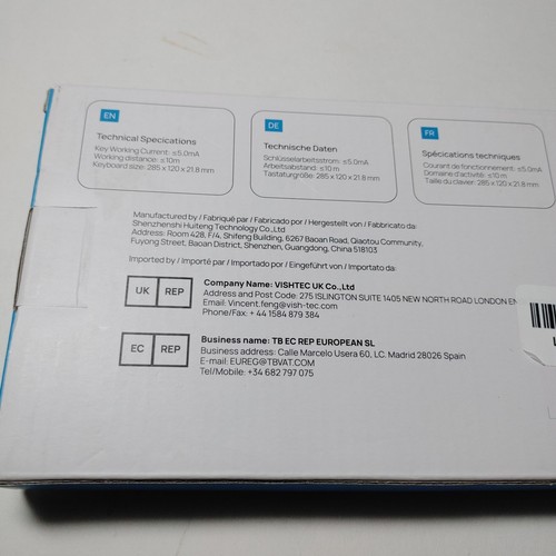 OMOTON Bluetooth Keyboard Compatible with Mac, Compact Wireless Keyboard... - Afbeelding 11 van 14