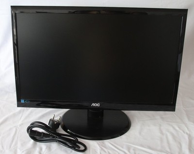 AOC E2250S WDAK ~ 55 cm ~ 21,5 Zoll ~ 16:9 ~ LED LCD Monitor - Schwarz