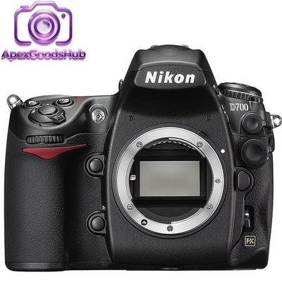 Nikon D700 12.1MP Digital Full Frame SLR Camera Body Viewfinder CMOS Sensor