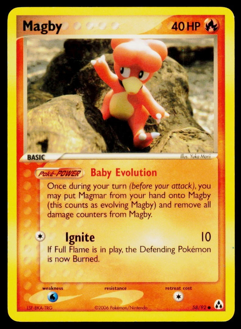 Magby Pokemon Card for sale | eBay Magby Pokemon Card for sale | eBay