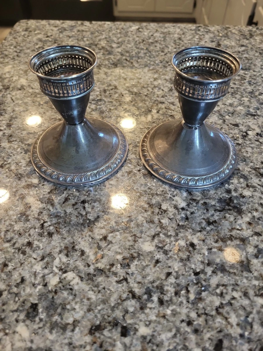 Duchin Sterling Candle Holders for sale | eBay