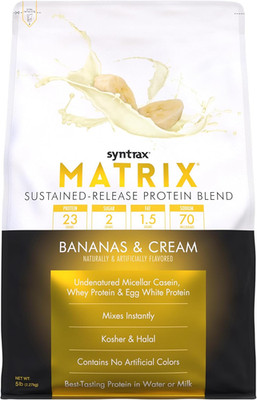 Nutrition Matrix - Sustained-Release Protein Blend with Rbst-Free Grass-Fed Whey