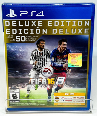 FIFA 16 - Deluxe Edition - PS4 - Brand New | Factory Sealed