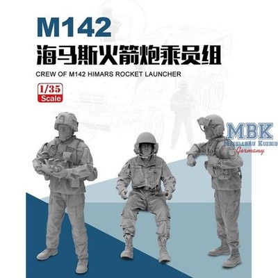 Foreart FOR9002 Crew of M142 HIMARS Rocket Launcher 1:35 (3D-Prt.)