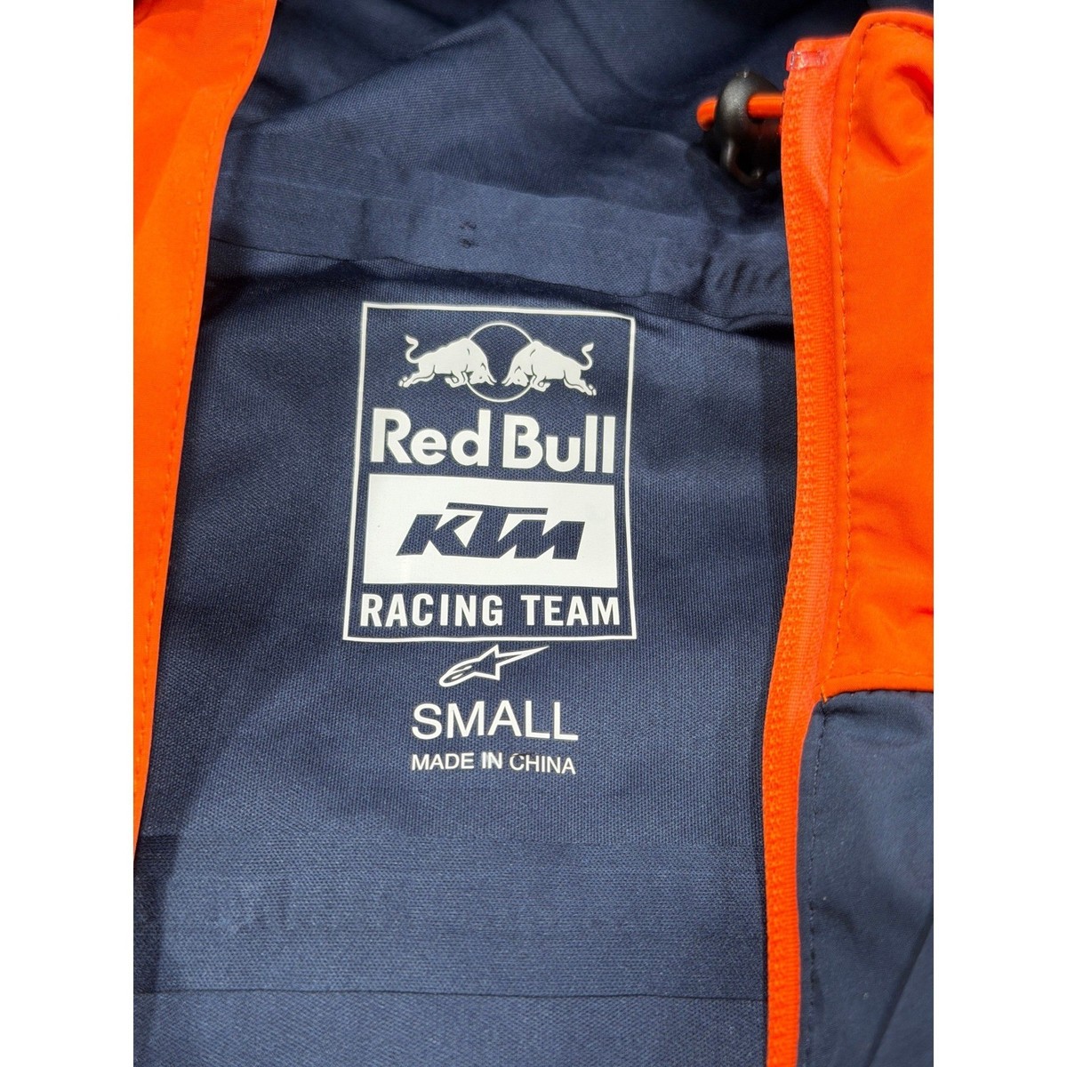 Red Bull KTM Racing Team Jacket Men Small Blue Orange Amateur 