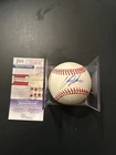 Chase Burns Autographed Signed Baseball ROMLB Cincinnati Reds MLB JSA Cert