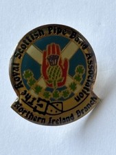 The Royal Scottish Pipe Band Association Northern Ireland Branch Badge.