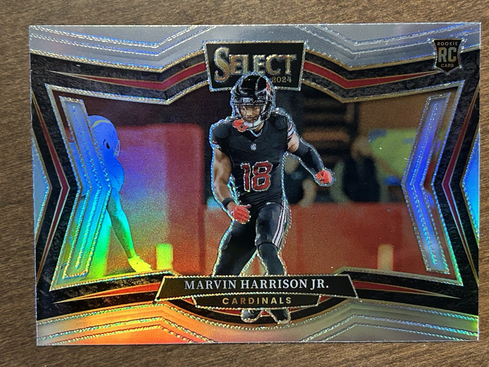 MARVIN HARRISON JR. 2024 SELECT FIELD LEVEL ROOKIE SILVER PRIZM RC Q0234