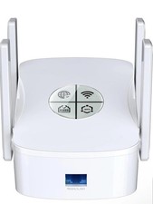 2400Mbps WiFi 6 Extender Signal Booster/10K Sq Ft Long-Range Dual-Band Repeate