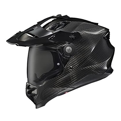 SCORPION EXO-XT9000 CARBON MOTORCYCLE HELMET GLOSS BLACK SIZE X-SMALL