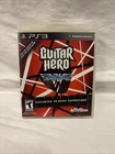 Guitar Hero Van Halen Sony Playstation 3 PS3, COMPLETE CIB Tested, Authentic