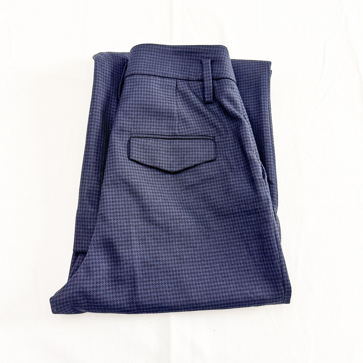 ALTRA & Other Stories Paris Atelier Gingham pantalone abito gamba larga cuciture a quadri taglia 4