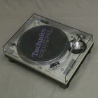 Technics SL-1200MK5 Silver Direct Drive DJ Turntable Quartz Tested W/ Dust Cover