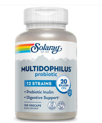 SOLARAY - Multidophilus 12 - 100 Capsules 7/2027