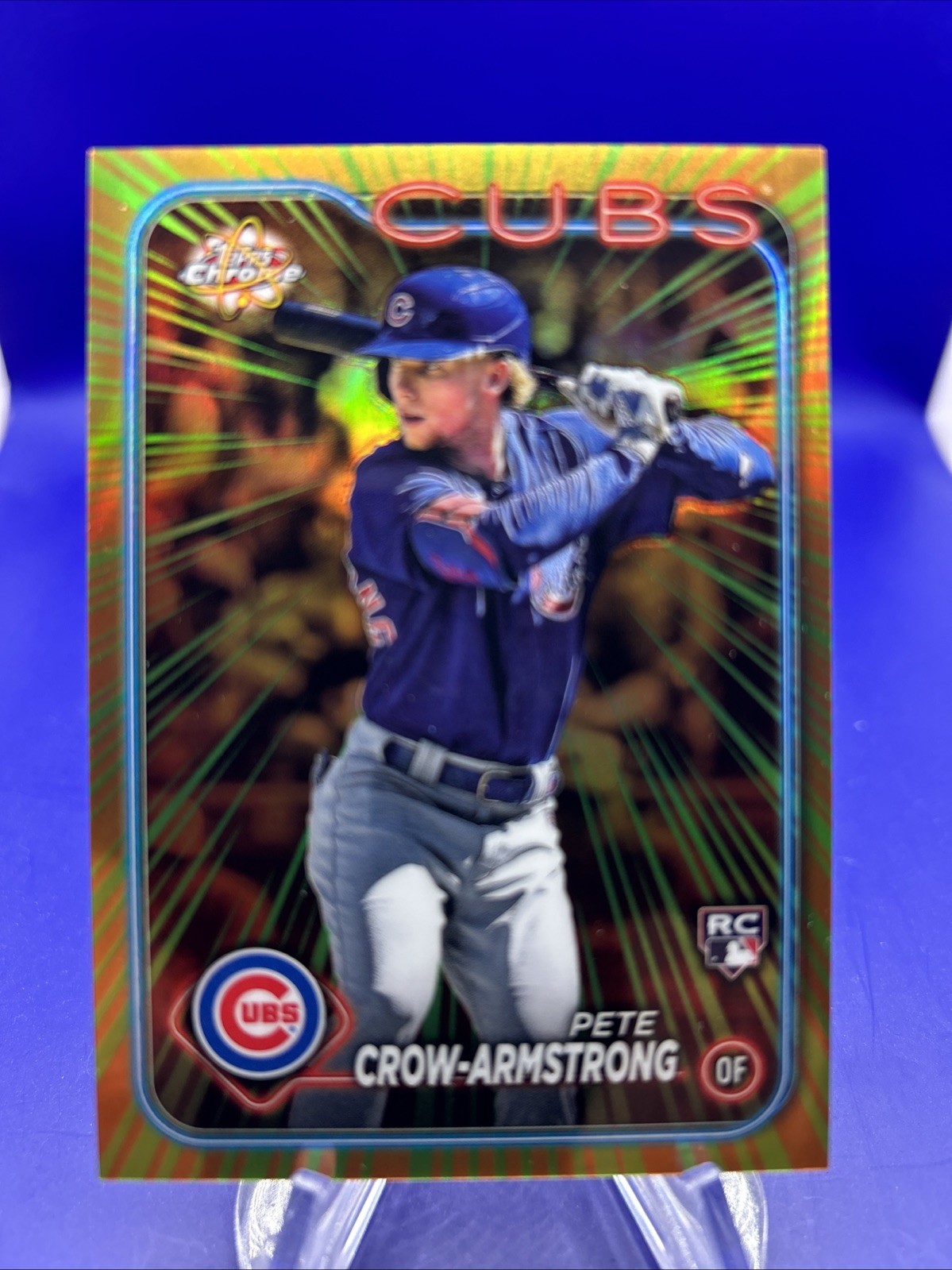 2024 Topps Chrome - Radiating Rookies Pete Crow-Armstrong #RR-7 (RC)