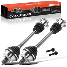 Pair (2) Front CV Axle Shaft Assembly Compatible with Audi A4 2002-2009