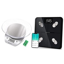 Etekcity Food Scale, 11lb/0.1g and Etekcity Smart Scale Digital Weight and
