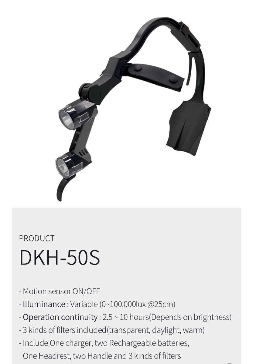 Dr. Kim S. LED Headlight DKH-50S (Sensor) Original (Headlight +