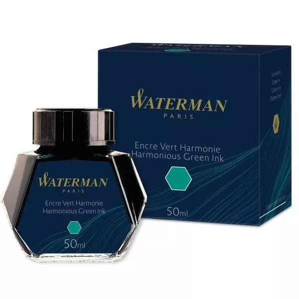 3034325106595 Atrament zielony 50ml Wat 51065 pudeko Waterman 4990₽