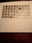 50 silver Mercury Dimes 1940's 90%-Winged Liberty 1 roll P D S