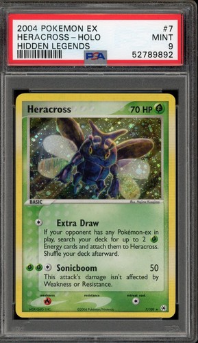 Heracross graded PSA 9 for sale on eBay