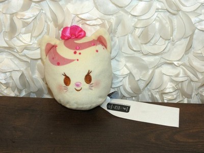 Disney Munchlings Plush Specialty Treats Marie Cat White Chocolate Raspberry