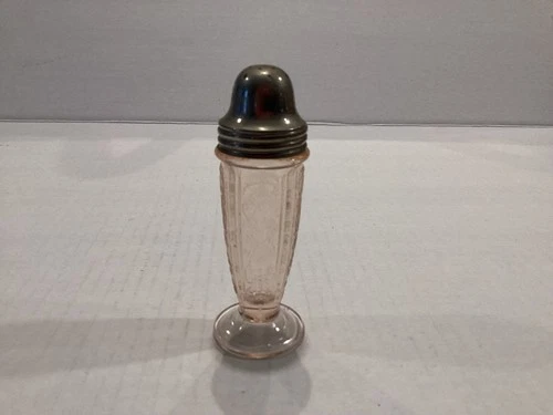 Depression Glass Macbeth Evans American Sweetheart Pink Salt and Pepper Shaker