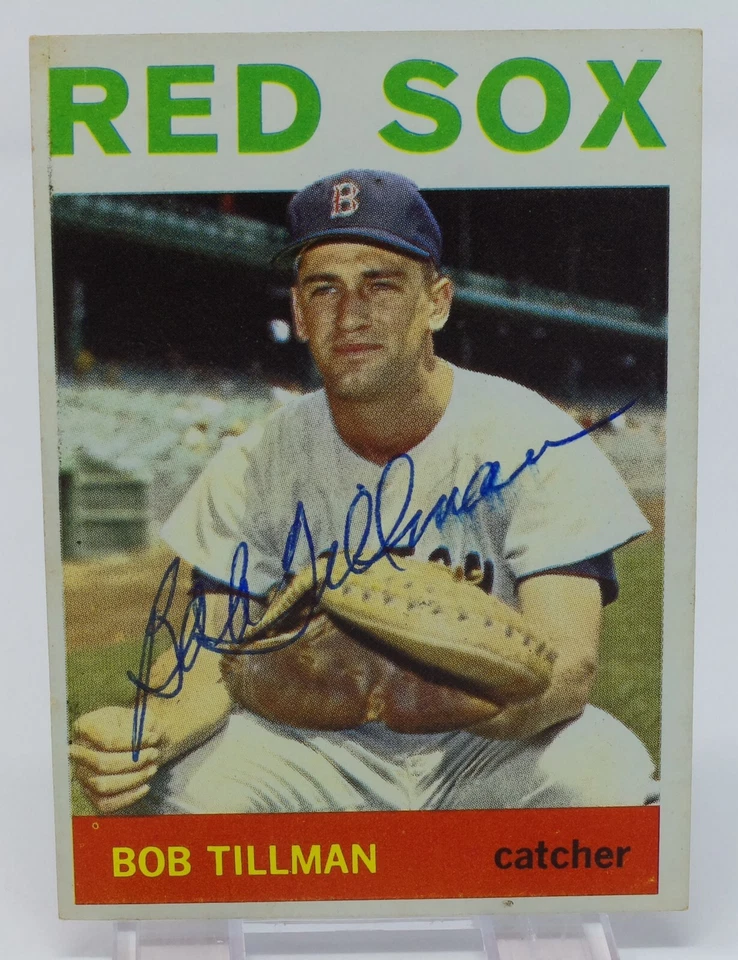 1964 Topps #112 Bob Tillman Boston Red Sox - Image 3 of 4