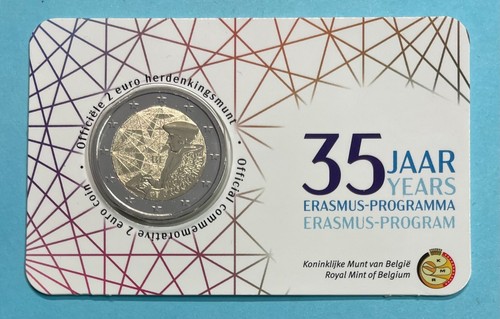 Belgien Belgium Belgique 2 Euro 2005 - 2025 Gedenkmünzen, bankfrisch, AUSWAHL - Bild 44 von 64
