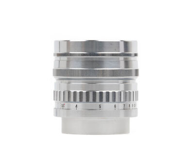 Ex+ Zunow Teikoku Kogaku Japan 50mm f/1.3 Leica L39 Mount w/Caps