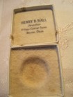 ANTIQUE PAPER RING BOXES, LOT OF 2 henry Ball jeweler — photo 2