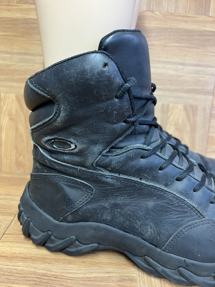 靴 Rare 00s Oakley Leather Logo Tech Boots Oakley Skull Boots (2000s) – VILIS VINTAGE