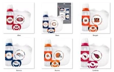 NFL Baby Gift Set Bottle Bib Pacifier by baby fanatic -Select- Team Below