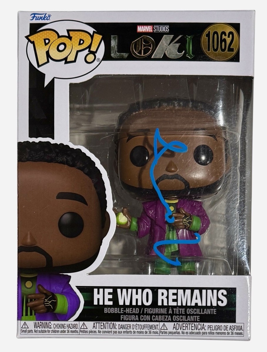 Jonathan Majors Signed Autograph Funko Pop Loki He Who Remains