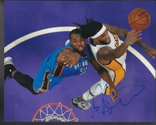 Jordan Hill Los Angeles Lakers Signed 8x10 Photo LOM COA (PH5344)