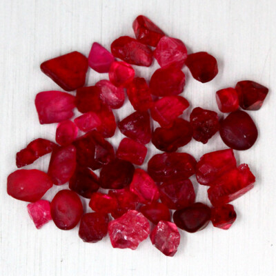 5.140 CT SUPERB EARTH MINED PIGEON RED NATURAL UNHEATED BURM MOGOK SPINEL ROUGH