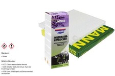 MANN-Innenraum-Filter+Presto Klima-Fresh für Nissan Micra IV K13 Note E12