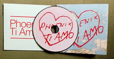 Phoenix - Ti Amo - EU Card Sleeve CD komplett wie neu Französisch Indie Rock