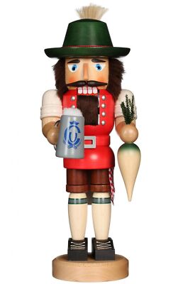 German Christmas Nutcracker Bavarian - 37,0 cm / 15 inches - Christian Ulbricht