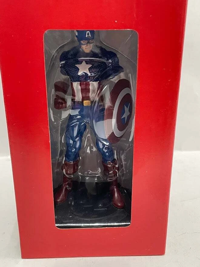 Capitán América 14 cms Figura de resina Marvel Classic figurine Collection - Imagen 2 de 2