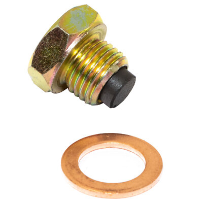 M14x1.5 M14x1.25 Tappo Di Scarico Dell'olio Magnetico Motore In Acciaio Inox Magnete Al Neodimio Hy - Foto 2