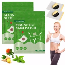 60PCS Slimming Patches WEIGHT LOSS DIET AID Strong Detox Fat Burn Slim Patch