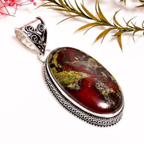 Pendentif Argent Sterling - Dragon Volant Multicolore Avec Cristaux CZ - France