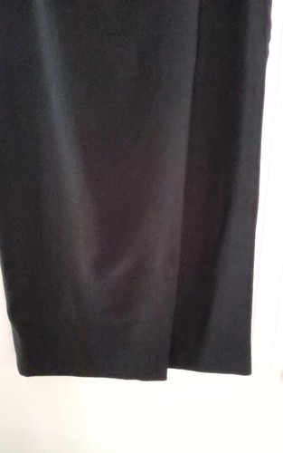 ANTHEA CRAWFORD WOMENS PURE WOOL 3 PIECE BLACK SKIRT SUIT SIZE 12 - Picture 20 of 23