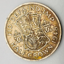 George VI Half Crown 1948 Coin C25