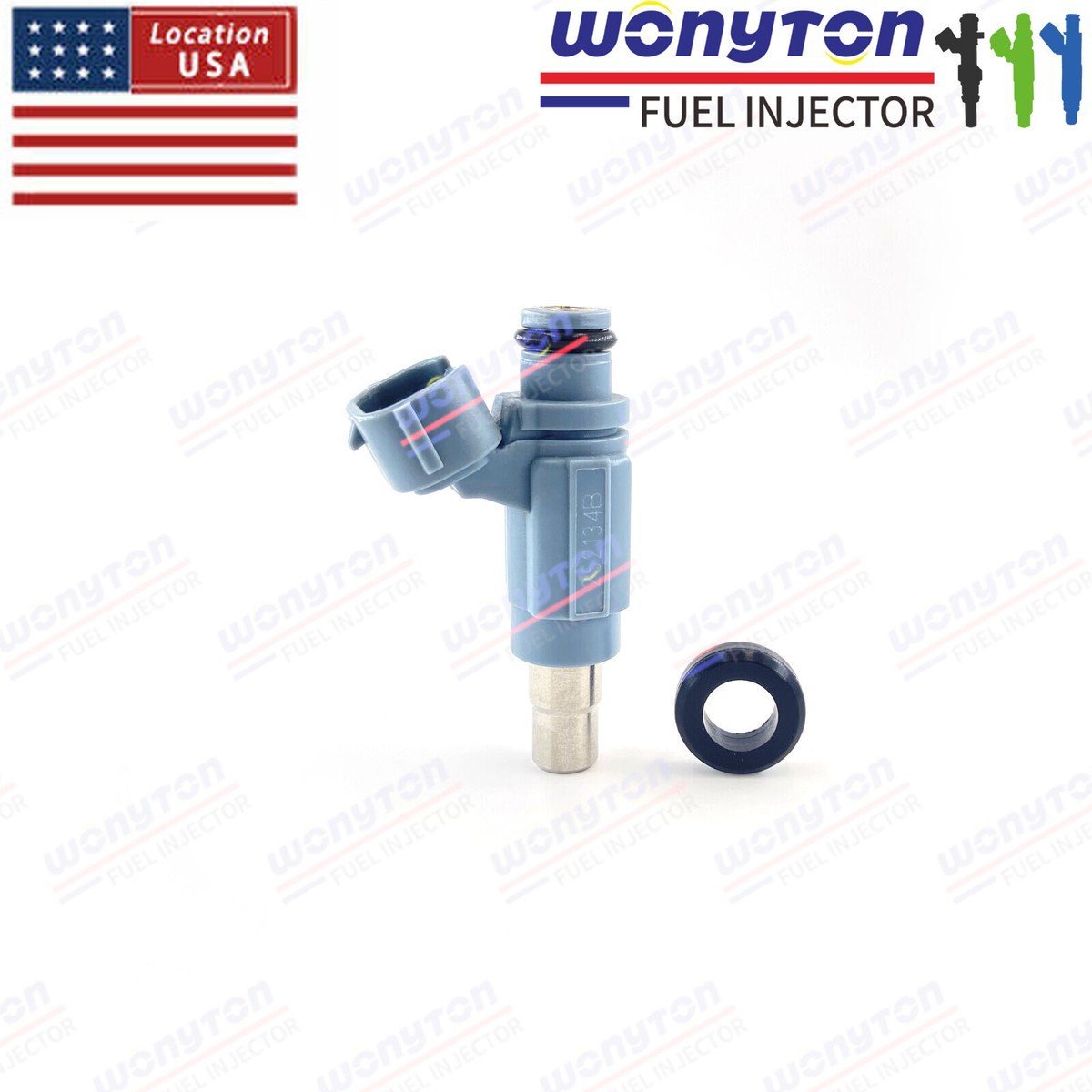 メンテナンス king 1x 8000B1451 Fuel injector E265006 4Pole For 2008-2012
