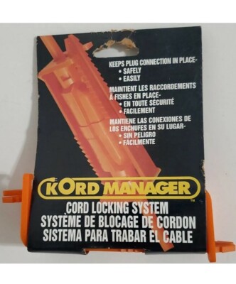 Bayco K-200 Kord Manager Kord Locking System Keeps Plugs in Place Ships Fast 