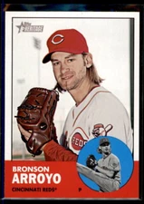 2012 Topps Heritage  Bronson Arroyo #39 Cincinnati Reds