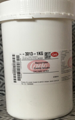 3 mal Basiscreme DAC 1kg neu 1000g   Basis Creme Feuchtigkeitscreme Aktion