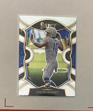 Justin Herbert 2020 Panini Select Concourse Rookie Card #44 RC Chargers
